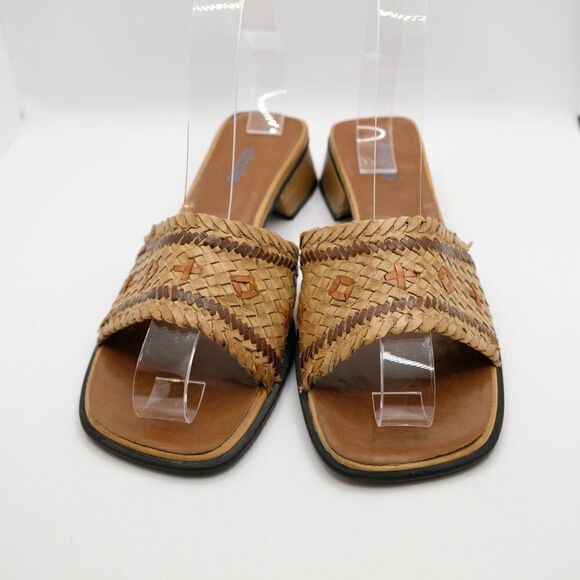 Nicole tan leather sandals - Picture 3 of 7